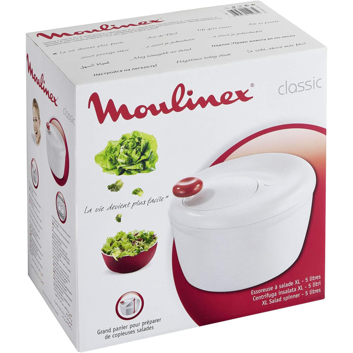 Блендер Moulinex, пластик, прозорий, 1.25 л