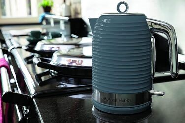 Тостер Russell Hobbs Inspire на 2 тости, нержавіюча сталь, з підставкою для булочок, 6 режимів, розморожування та підігрів 24373-56