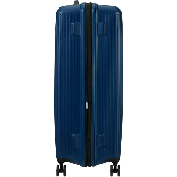 Валіза American Tourister Aerostep Spinner L, розширювана, 77 см, 101.5/109 л, синя (Navy Blue)