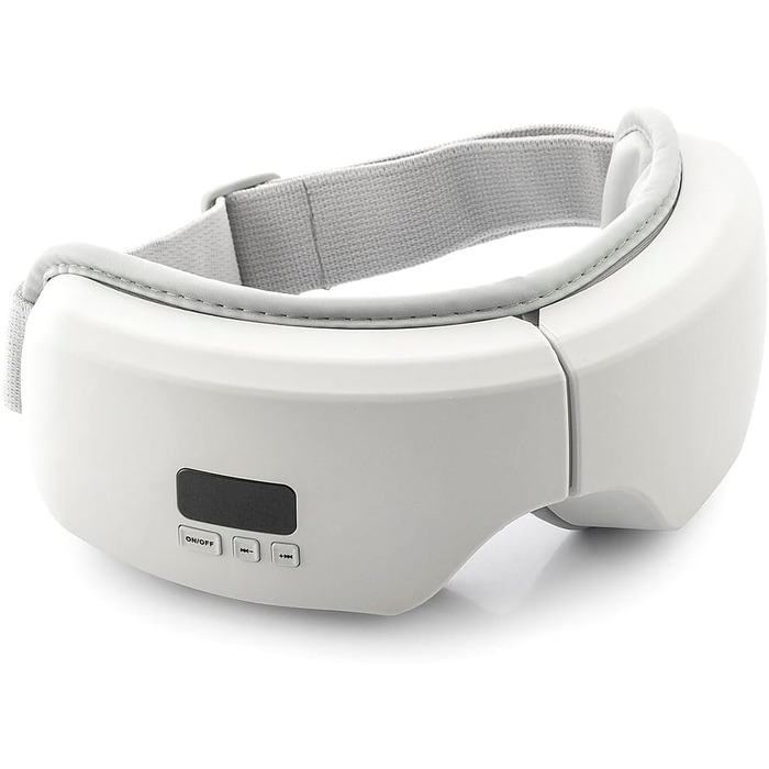 Масажер для очей InnovaGoods EyeSky 4-в-1, з компресією повітря, для зняття втоми очей та покращення кровообігу, компактний дизайн, для дому та офісу