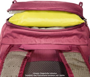Рюкзак для походів Tatonka Hike Pack 22 л з вентиляцією спини та дощовиком, легкий і зручний туристичний рюкзак, сірий/чорний