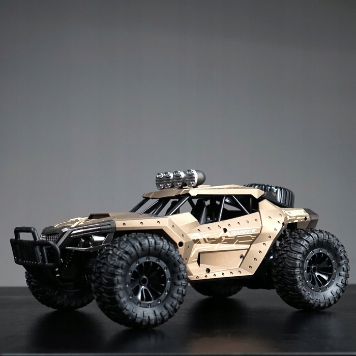 Радіокерований всюдихід ACR, коричневий, масштаб 1:16, дальність керування до 50 м