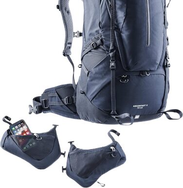 Рюкзак для трекінгу Deuter Aircontact X 70+15 л (розмір M), синій