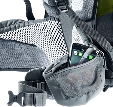 Рюкзак для чоловіків Deuter Trail Pro 33 л для альпінізму та туризму, meadow-graphite