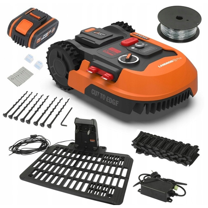 Робот-газонокосарка Worx Landroid M500+ WR165E для площі до 500 м², 120 хв