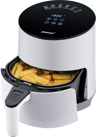 Аерофритюрниця Steba HF 1000, 3,5 л, гаряче повітря, до 80% менше жиру, для смаження, випікання та грилю