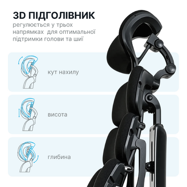 Крісло комп’ютерне офісне ергономічне OfficePro FlexCore OC120B