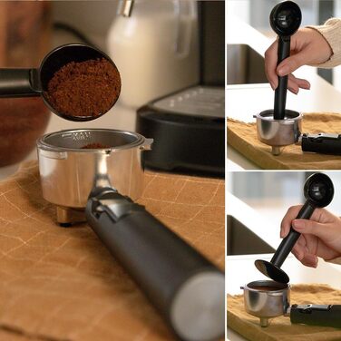 Еспресо-машина Cecotec Compact Power Espresso 20 Retro Green - 1100 Вт, 20 бар, Thermoblock, капучинатор, 1.25 л