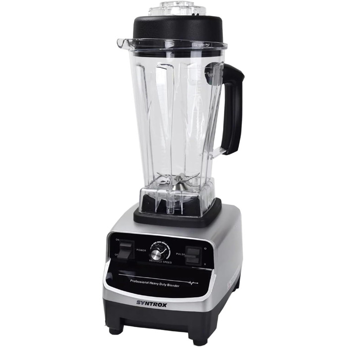 Потужний кухонний блендер Syntrox 1500 Вт, 2 л, LCD-дисплей, BPA-free, для смузі та коктейлів