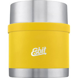 Термос для їжі Esbit Sculptor з гравіюванням, нержавіюча сталь, BPA-Free, чорний/срібний, 500/750/1000 мл, контейнер для гарячих і холодних страв, для супів і салатів