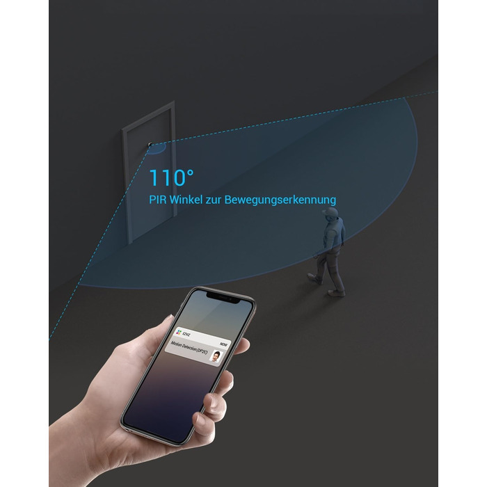 EZVIZ відеодомофон з Wi-Fi, акумулятором 4600 мА·год, 4,3