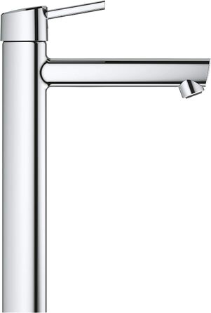 Змішувач для раковини GROHE Concetto одноручний, з QuickFix, хром (23739002) для настановних раковин