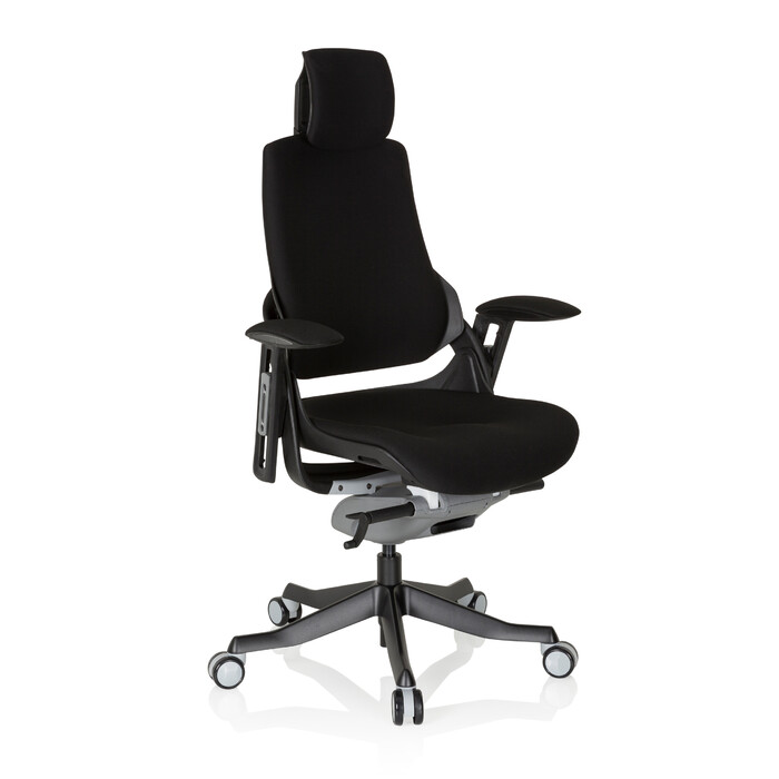 Офісне крісло / Обертове крісло SPEKTRE BLACK Тканина Black hjh OFFICE