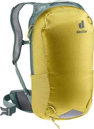 Велорюкзак Deuter Race 16, 16 л, Turmeric-Ivy, для велосипедистів