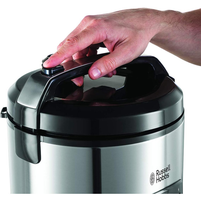 Рисоварка Russell Hobbs 27080-56 з функцією приготування на парі, 1.2л, чаша з антипригарним покриттям, нержавіюча сталь