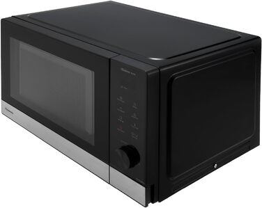 Мікрохвильова піч Panasonic NN-GD35HBGTG з грилем та функцією пару (23 л, чорний/нержавіюча сталь)