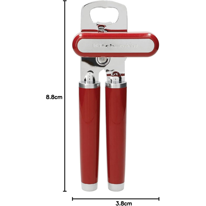Відкривачка для консервів та пляшок KitchenAid Empire Red - професійна, нержавіюча сталь
