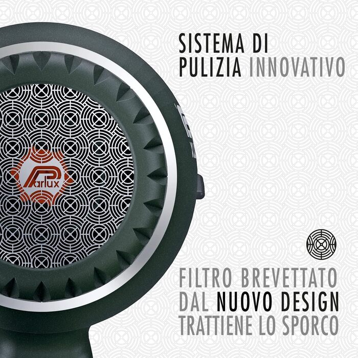 Фен Parlux Digitalyon антрацит, професійний, цифровий