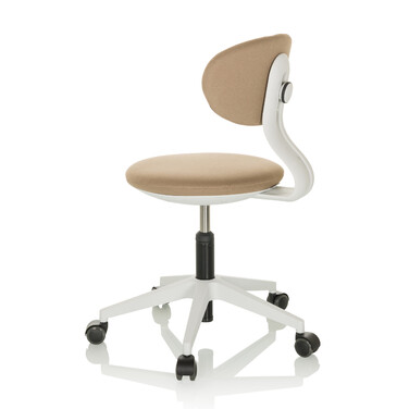 Дитячий письмовий стілець / дитячий стілець MINIMOVO тканина бежева hjh OFFICE