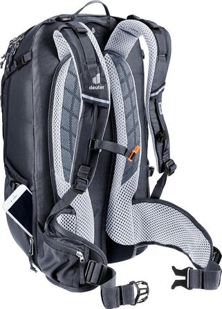 Чоловічий велосипедний рюкзак Deuter Trans Alpine 30 л, чорний