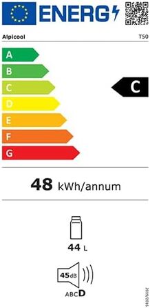 Автомобільний холодильник Alpicool T60 компресорний 50л (-20°C до 20°C) 12V/220V для авто, кемпінгу, човна з USB