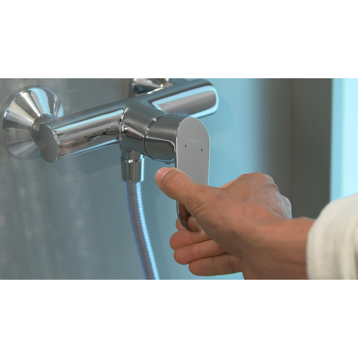 Змішувач для ванни Hansgrohe Focus, накладний, для 2 споживачів, хром, довжина виливу 19,4 см, однорідний, артикул 31940000