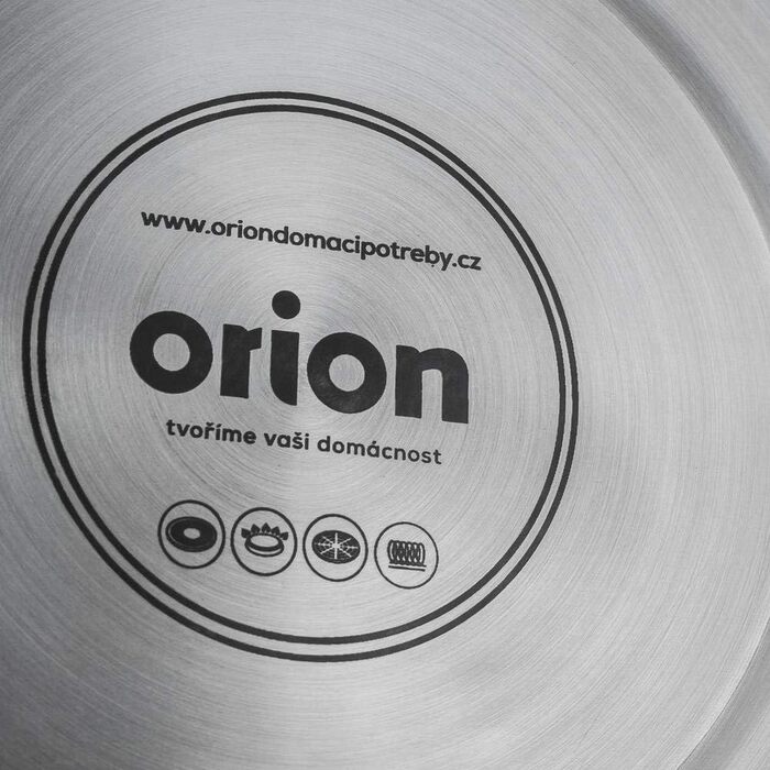 Чайник ORION 3 л зі свистком, для газових і індукційних плит, автоматичний, білий