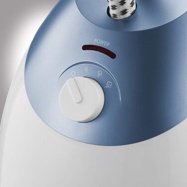 Відпарювач для одягу Morphy Richards 361000 Hand Held Garment 1, 1750, нержавіюча сталь/пластик, білий/блакитний