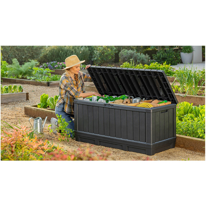 Садова скриня Kentwood 350 л, графіт/антрацит, Keter