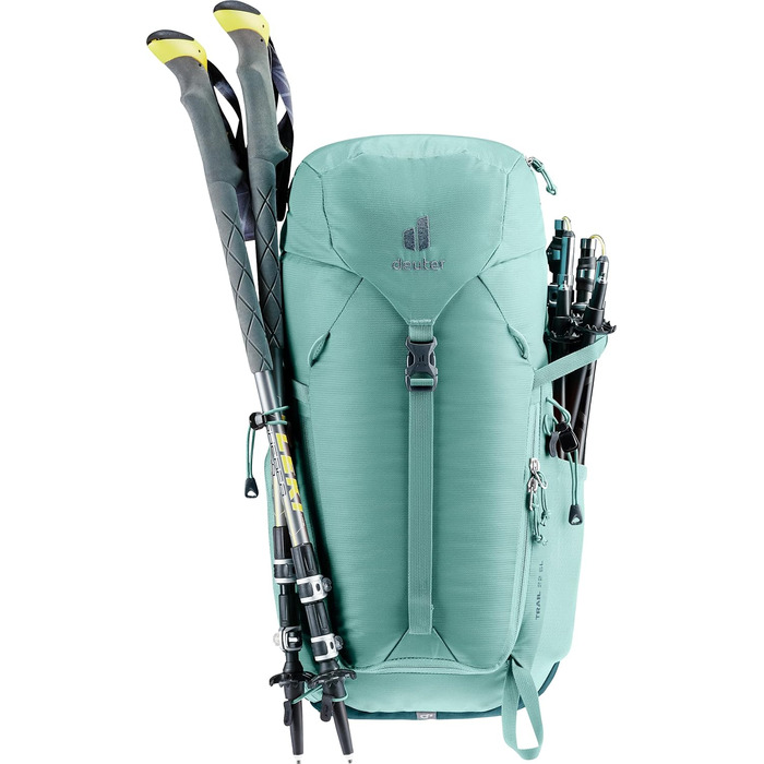 Жіночий туристичний рюкзак Deuter Trail 22 SL, 22 л, Glacier-deepsea для походів та скелелазіння