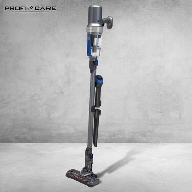 Акумуляторний пилосос ProfiCare PC-BS 3085 A, 25,9 В, Eco-Cyclon, гнучкий шланг, антрацит-синій