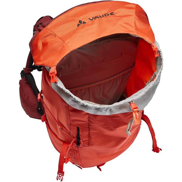 Рюкзак VAUDE Neyland 30 для туризму та гірських походів, 30 л, універсальний, червоний
