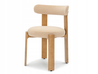 Стілець Mebel-Partner, тканина, помаранчевий, 1 шт.