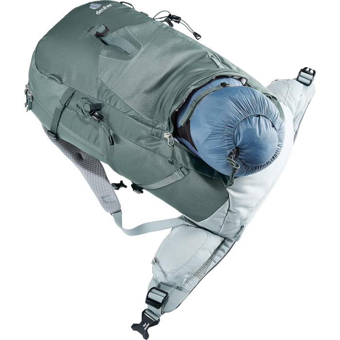 Жіночий туристичний рюкзак Deuter Trail Pro 31 SL для скелелазіння та походів, бірюзовий