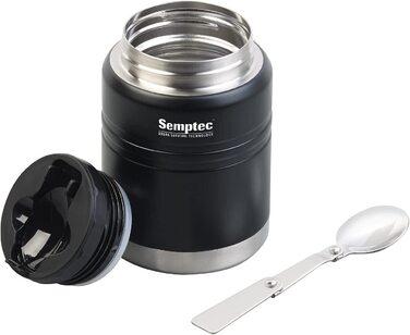 Термокружка Semptec Urban Survival Technology, 500 мл, подвійні стінки, нержавіюча сталь, набір 2 шт., для напоїв і супів, для авто