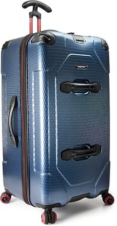 Валіза на колесах Traveler's Choice Maxporter II, 76,2 см, жорсткий корпус, морський синій