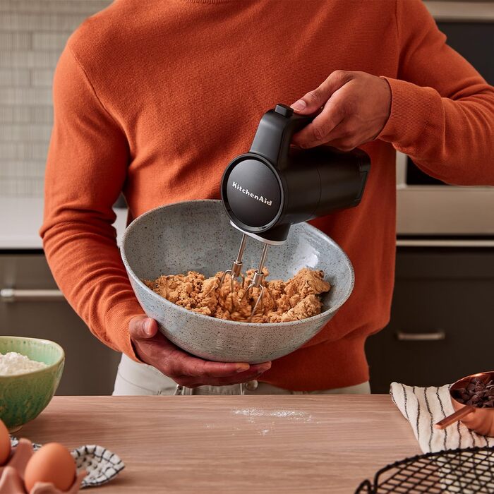 Ручний міксер Kitchenaid Go бездротовий, 7 швидкостей, акумуляторний, чорний