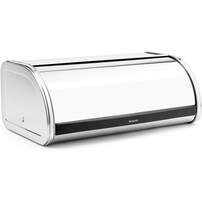 Контейнер для зберігання хліба Brabantia Rollbrotkasten, серія Brilliant Steel (з бічними стінками)