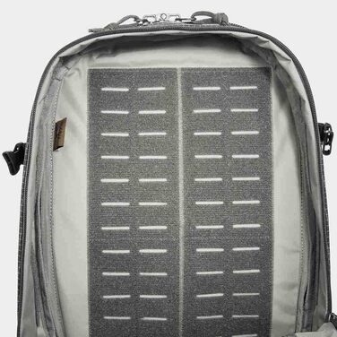 Тактичний рюкзак Tasmanian Tiger TT City Daypack 20 літрів, молле, замок, для поліції та спецслужб, титановий сірий