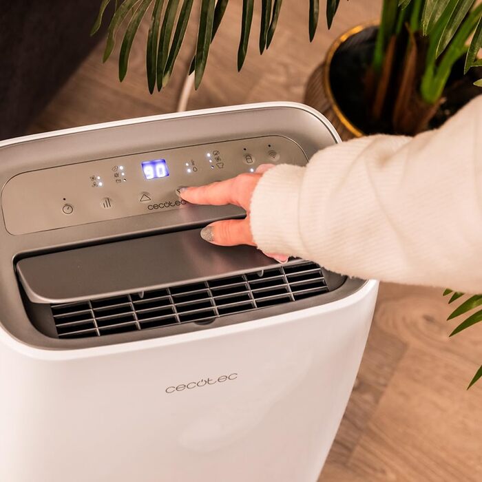 Зволожувач повітря Cecotec Big Dry 4000 Expert Connected: 10л/день, Wi-Fi, R290, LED, 60м²