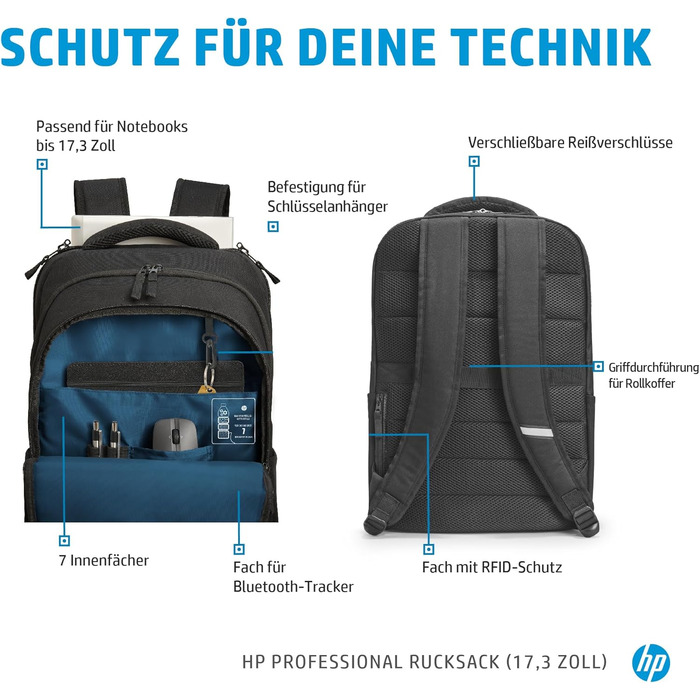 Рюкзак для ноутбука HP Professional 17.3