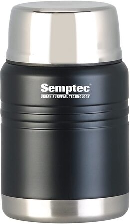 Термокружка Semptec Urban Survival Technology, 500 мл, подвійні стінки, нержавіюча сталь, набір 2 шт., для напоїв і супів, для авто