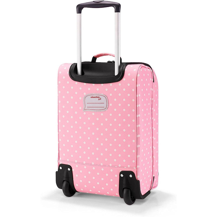 Дитячий валізка на колесах Reisenthel XS Panda Dots Pink, рожевий