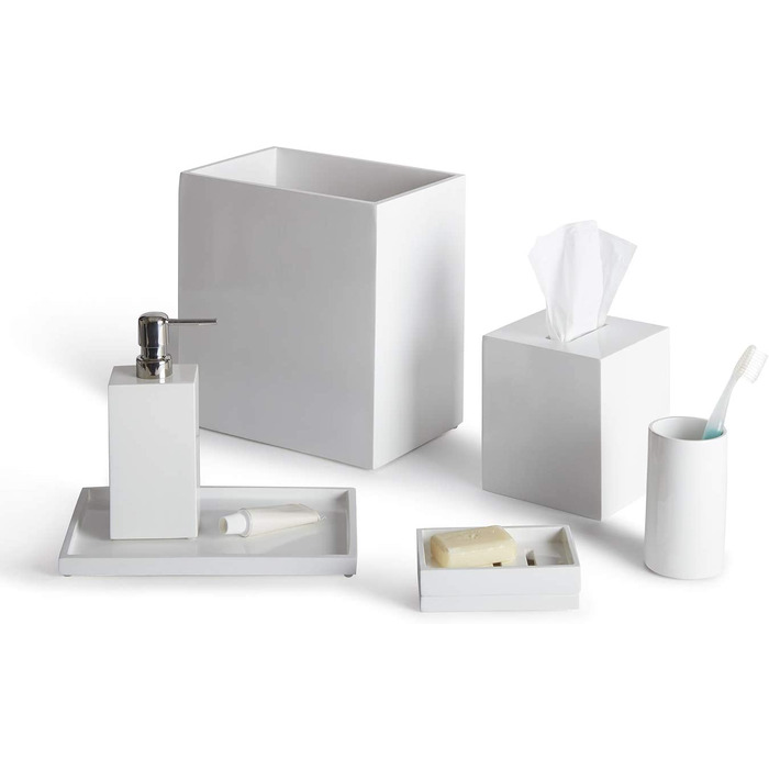 Коробка для рушників у ванну Jonathan Adler Lack-Badetuchbox, декоративний органайзер для санвузла
