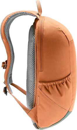 Рюкзак Deuter Step Out 12 л, каштаново-зелений, міський, для щоденного використання