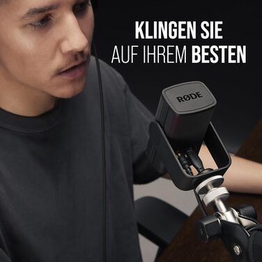 RØDE X XCM-50 Професійний USB конденсаторний мікрофон для стрімерів і геймерів, чорний, з віртуальним мікшером