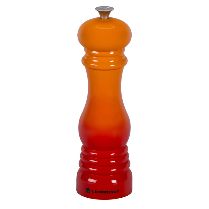 Перцемолка Le Creuset Flint з керамічним механізмом, ABS-пластик, колір вишневий (Ofenrot), 6.2 x 20.8 см