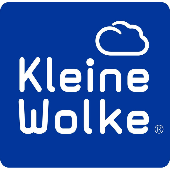 Косметичний відро Kleine Wolke Clap, ABS пластик, сірий, 19×19×24,5 см