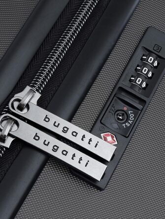 Валіза BUGATTI для чоловіків та жінок | Маленький візок для подорожей 38 x 24 x 55 см, 46 Л