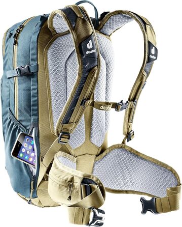 Велосипедний рюкзак Deuter Attack 20 з протектором, 20 л, Atlantic-Desert